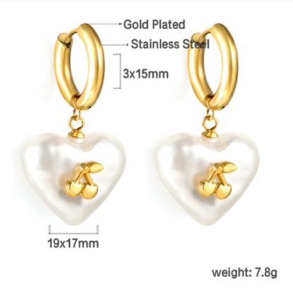 Amelia Darling Earrings - Gold - Image 2