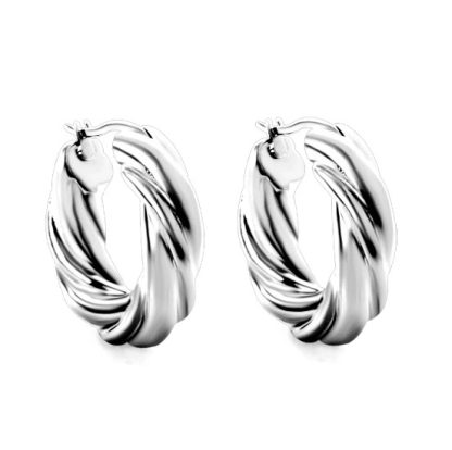 Licorice Twist Hoops - Image 4