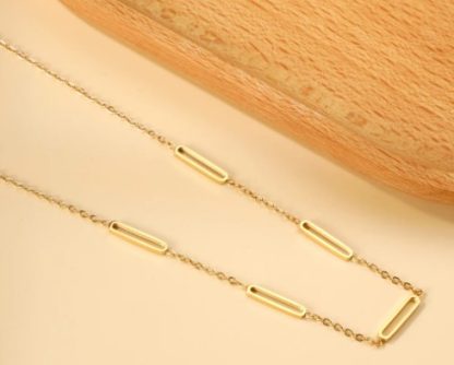 Jackie Link Necklace - Gold - Image 3