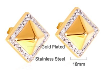 Prosperity Studs - Gold - Image 2