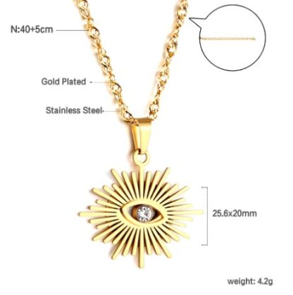 Seraphine Necklace - Gold - Image 2