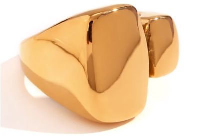 The Gold Bar Ring - Size 7