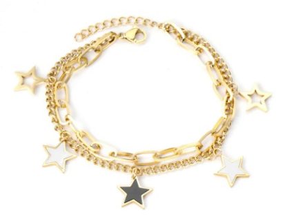 Charming Stars Bracelet - Gold