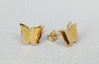 Spring Flight Studs - White Gold - Image 4