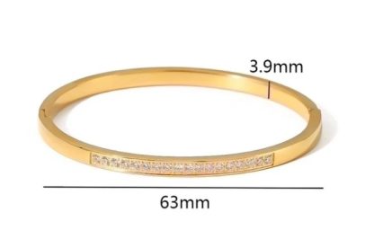 The Marquee Bangle - Gold